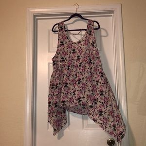 Torrid chiffon blouse